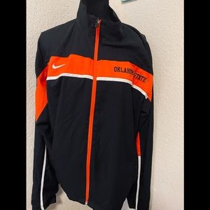 Nike NCAA Oklahoma State Football Zip up size L